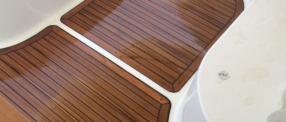 realizzazione coperta in teak abbate primatist