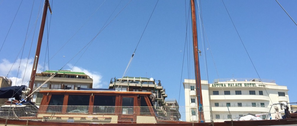 Realizzazione albero in douglas 12 metri