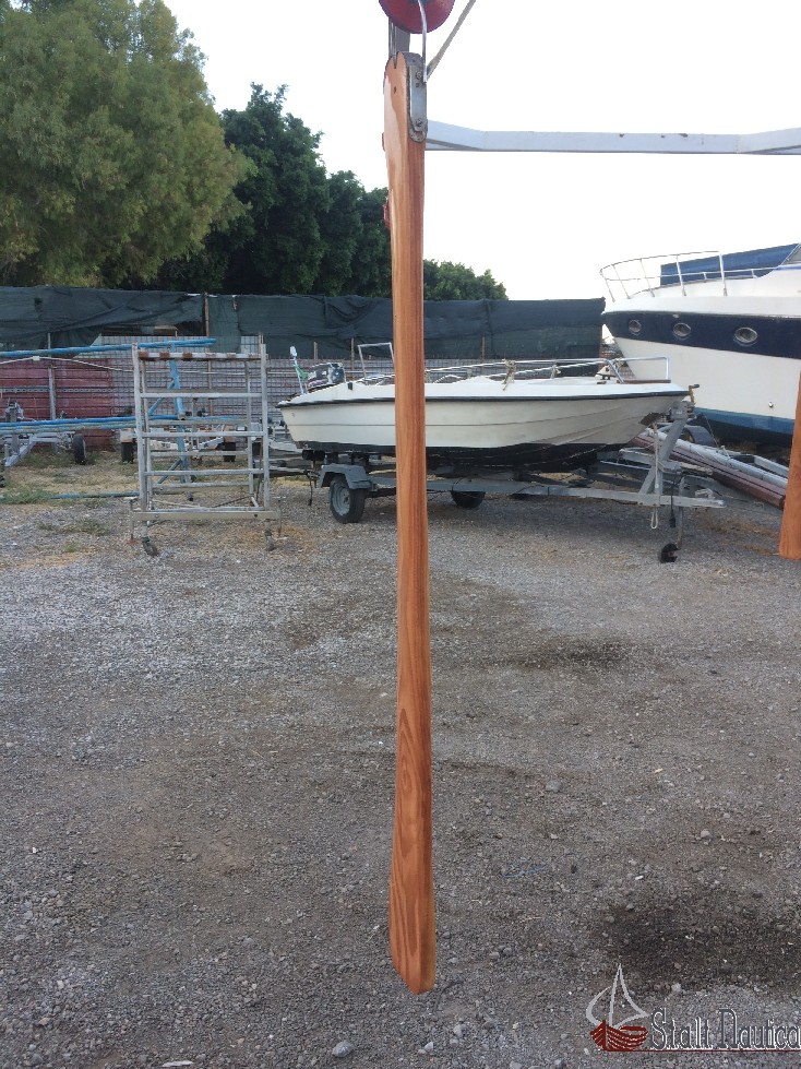 Realizzazione di un albero in legno di douglas di 15 e 9 metri