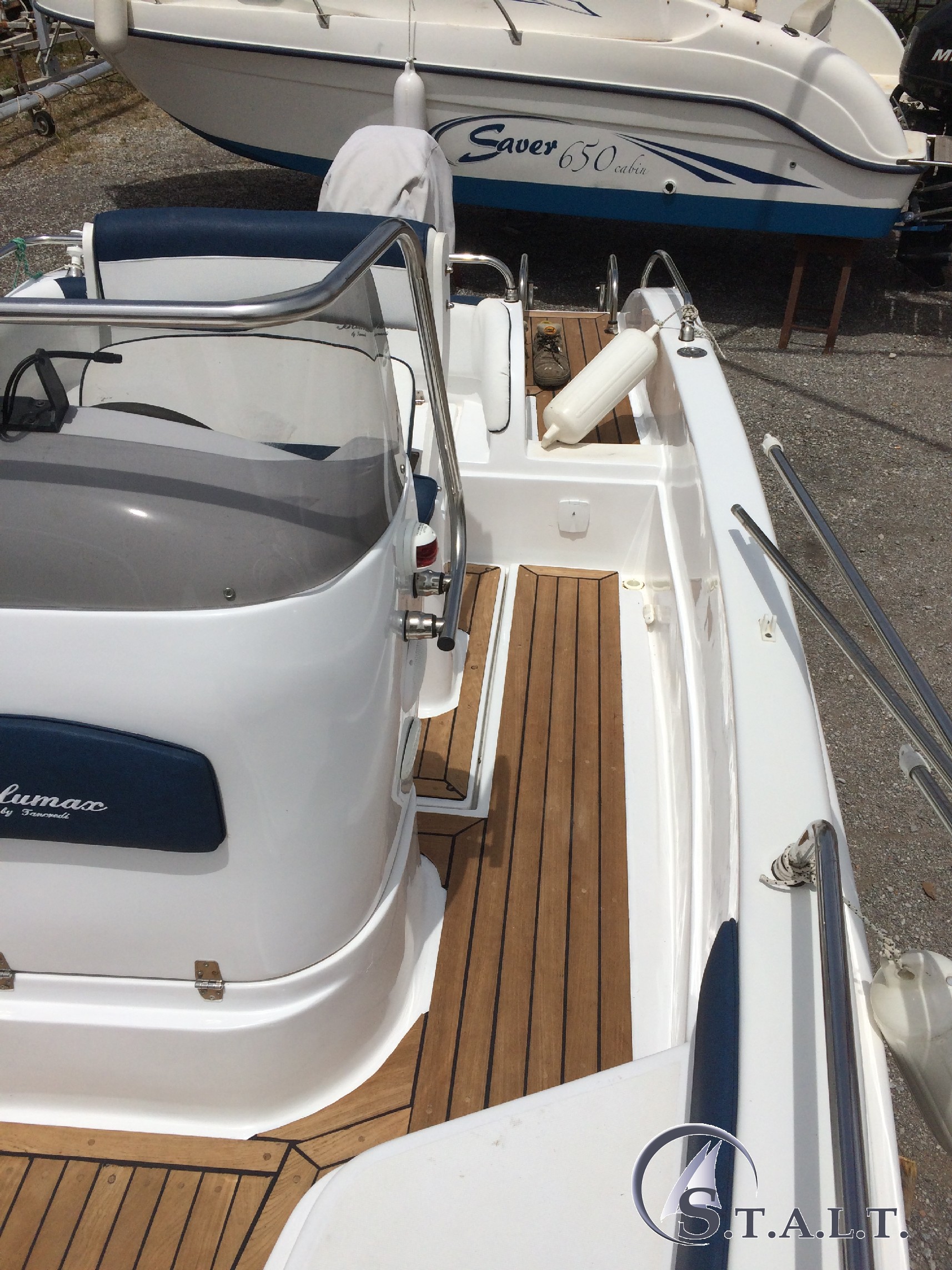 Installazione coperta in teak blumax
